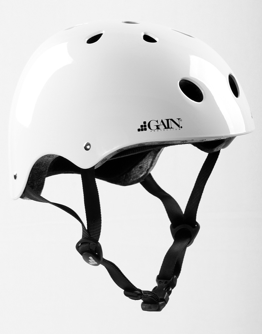 GAIN PROTECTION THE SLEEPER HELMET, S-M, GLOSSY WHITE - Ride Electric ...
