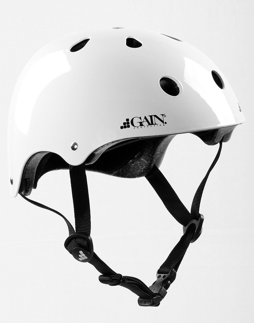 GAIN PROTECTION THE SLEEPER HELMET, XS-S, GLOSSY WHITE - Ride Electric ...